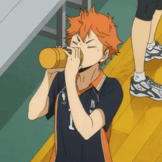 🥀 f85e3c22 Hinata Shoyo Haikyuu!! Anime, Haikyuu, Hinata, Shoyo, Volleybal, Sport Anime telegram sticker
