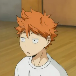 💸 fd1c8b9a Hinata Haikyuu!! Anime, Manga, Hinata, Haikyuu, Volleybal telegram sticker