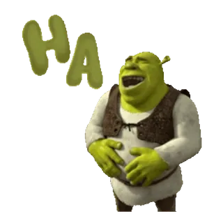 Shrek @MochaStickers telegram stickers