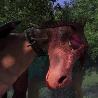 😭 18ec1c04 dragón, burro, Shrek, dibujos animados, animal telegram sticker