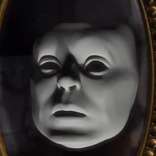 😕 a7b26152 máscara, terror, cara, blanco telegram sticker