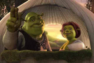 😀 c41b04b1 Shrek ogro, animado, película, princesa, fantasía telegram sticker