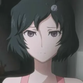 😶 241bb6db Mayuri Shiina Steins;Gate Аниме, Персонаж, Steins;Gate, Маюри Шиина telegram sticker