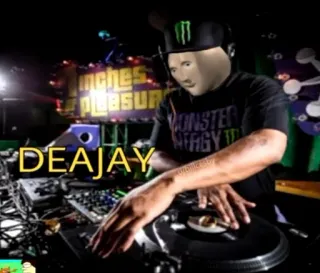 🤚 154c7501 DEAJAY Meme, DJ, Stonks, Musica, Divertente telegram sticker
