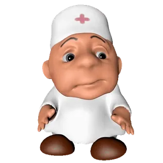 👨‍⚕️ dec12c9e cartoon, nurse, doctor, medical, hospital, healthcare telegram sticker