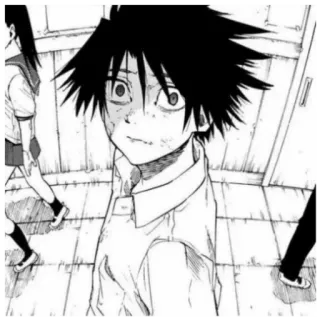 🗯 eed2f814 アニメ, マンガ, 学校, 男の子, 制服 telegram sticker