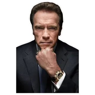 Шварценеггер @eeZee_stickers telegram stickers