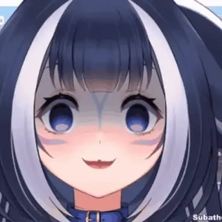 👿 85b6efb8 LilyPichu vtuber, anime, carino, animato, twitch telegram sticker