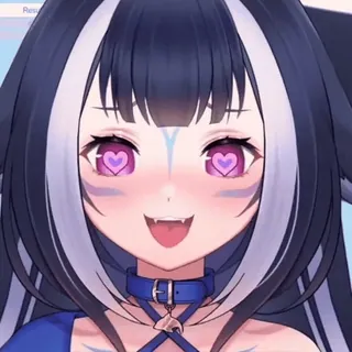 👾 61a4e6d0 LilyPichu vtuber, anime, youtuber virtual, fofo, personagem telegram sticker