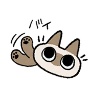 😺 fc58331d バタイ 猫, 動物, 可愛い, かわいい telegram sticker