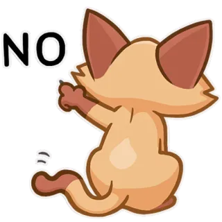 Siamese Kitty telegram stickers