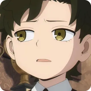 🙂 72deb1f1 Damian Desmond Spy × Family Anime, Damian Desmond, Spy x Family, Chico, Dibujos animados, Manga whatsapp sticker