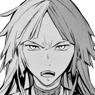 🤍 4ccafd08 Anime, Manga, Serieus, Portret, Karakter telegram sticker