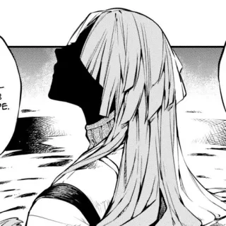 🤍 776593b3 Anime, Manga, Silhouette, Personage, Mysterie telegram sticker