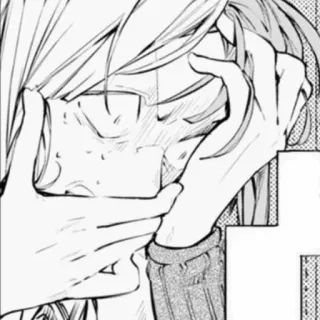 🤍 a469c6d8 Anime, Manga, Verdrietig, Huilend, Emotioneel telegram sticker