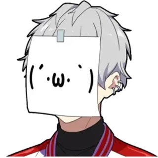 ☺️ 3ca89940 ('• ω •') Anime, Słodkie, Twarz, Meme, Sztuka, Naklejka telegram sticker
