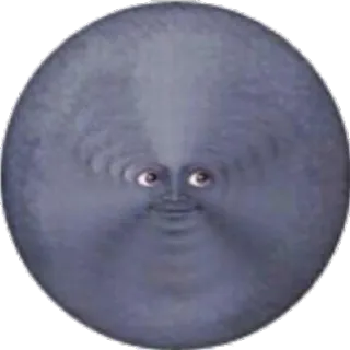 🌚 c769530f faccia, cerchio, strano, occhi, divertente, meme telegram sticker