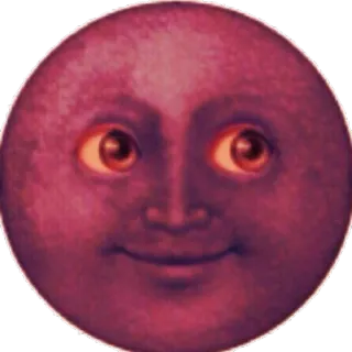 Silly Moon whatsapp stickers