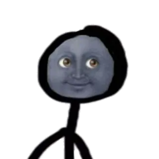 🌚 e591be9b sticker, meme, luna, faccia, personaggio, espressione telegram sticker