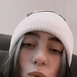 🫒 55ad4d1b Billie Eilish 歌手, ミュージシャン, アーティスト, ポップスター, セレブ, 女性アーティスト, ビリー・アイリッシュ telegram sticker