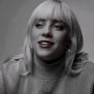 🫒 fb70c267 Billie Eilish ビリー・アイリッシュ, 歌手, ミュージシャン, セレブ, ポートレート telegram sticker