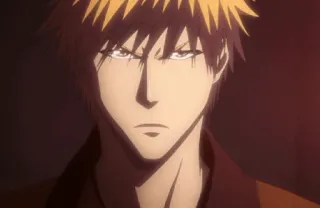 😐 9866f259 Ichigo Kurosaki Bleach Anime, Ichigo, Bleach, Karakter, Manga telegram sticker