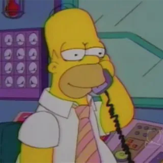 Simpsons2 telegram stickers