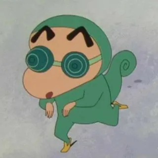 😎 a3557155 Shin-chan Crayon Shin-chan Anime, Dessin animé, Personnage, Drôle telegram sticker