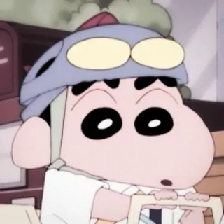 🐇 834cee35 Shin-chan Nohara Crayon Shin-chan Anime, Desenho animado, Personagem, Shin Chan telegram sticker