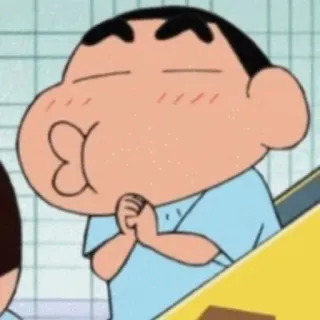 🌱 5750badd Shin-chan Crayon Shin-chan Crayon Shin-chan, Anime, Kreskówka, Shin-chan telegram sticker