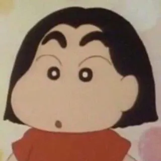 🌱 72b8c1cf Shin-chan Crayon Shin-chan Anime, Kreskówka, Postać, Słodkie, Śmieszne telegram sticker