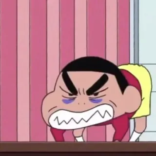 sinchan by @boonzes whatsapp stickers