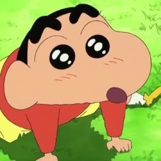 🌱 932a0e2f Shin-chan Crayon Shin-chan Kreskówka, Anime, Postać, Shin-chan, Crayon Shin-chan, Manga telegram sticker