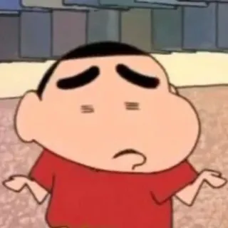 🌱 dc99aa38 Shin-chan Crayon Shin-chan Anime, Kreskówka, Postać, Shinchan, Śmieszne, Meme telegram sticker