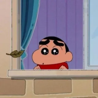 🌱 e50fab19 Shin-chan Anime, Shin-chan, Kreskówka, Animacja telegram sticker