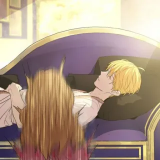 ✨ d2b360e9 Animé, Dessin animé, Personnage, Couché, Canapé telegram sticker