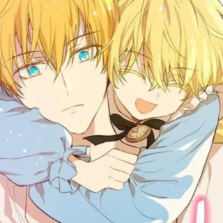 ✨ e4c6bfdf Animé, Personnages, Câlin, Mignon, Amitié telegram sticker