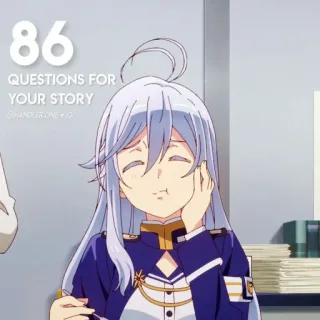 💦 4876ee1d 86
QUESTIONS FOR
YOUR STORY anime, pertanyaan, cerita, karakter, seri telegram sticker