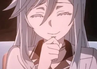 💦 73d4a5b0 anime, gadis, karakter, senyum, rambut panjang telegram sticker