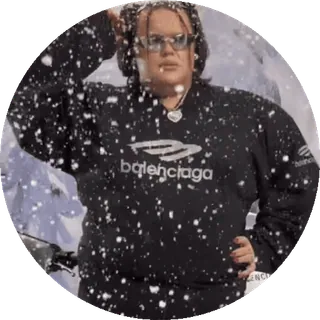 🌟 0b50629f balenciaga moda, abbigliamento, Balenciaga, inverno, neve telegram sticker