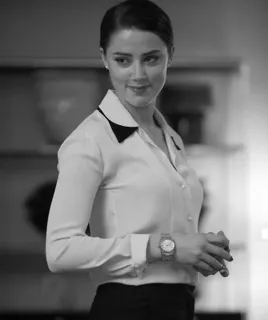 ⚜ 35b9bdd1 donna, affari, ritratto, sorriso, professionale whatsapp sticker