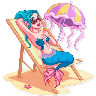 Siren telegram stickers