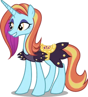 😁 67067e50 Pônei, Unicórnio, Animal, Fantasia, Desenho animado, Cavalo telegram sticker