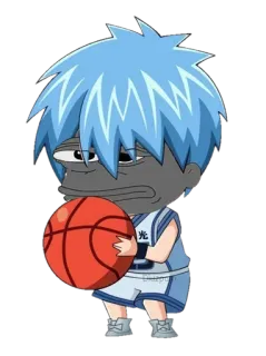 🌂 4f6b7896 Kuroko Kuroko's Basketball Аниме, Баскетбол, Kuroko no Basket, Манга, Спорт telegram sticker