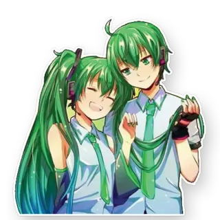 Sister and brother telegram stickers