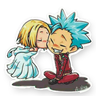 Sister and brother telegram stickers