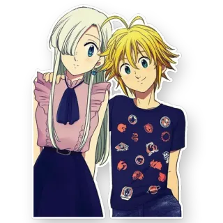 Sister and brother telegram stickers