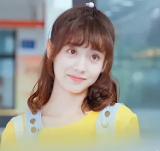 🥰 95dc4e43 donna, ritratto, ragazza, asiatica, sorriso, persona whatsapp sticker