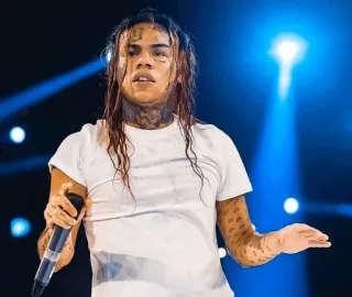 🧑‍🎤 5551206c 6ix9ine rapero, música, artista, artista telegram sticker
