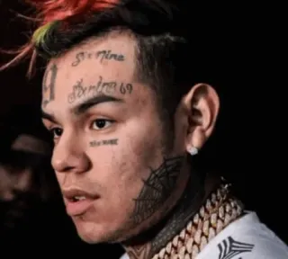 🧑‍🎤 88e1d1bd 6ix9ine rapero, música, celebridad, cantante telegram sticker